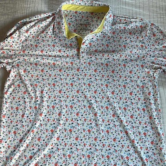 XL Swannies Floral Polo - Picture 3 of 3